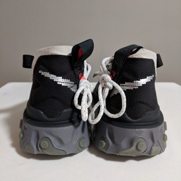 Nike react ispa Black off white acg sz 8.5 - Picture 3 of 8